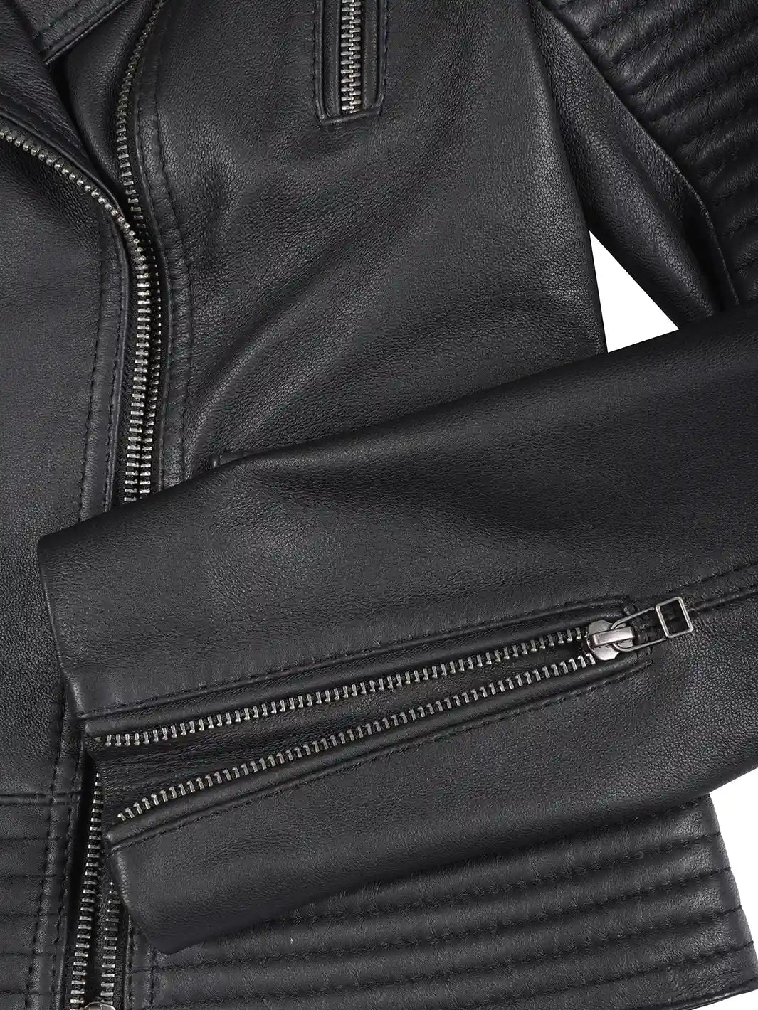Leather Jacket Womens Biker Features
