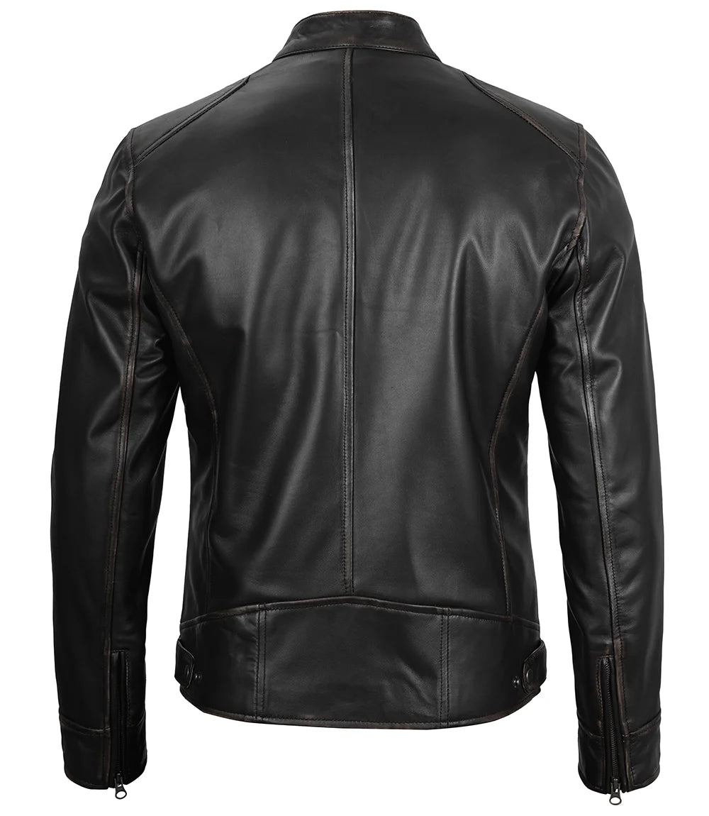 Mens leather jacket