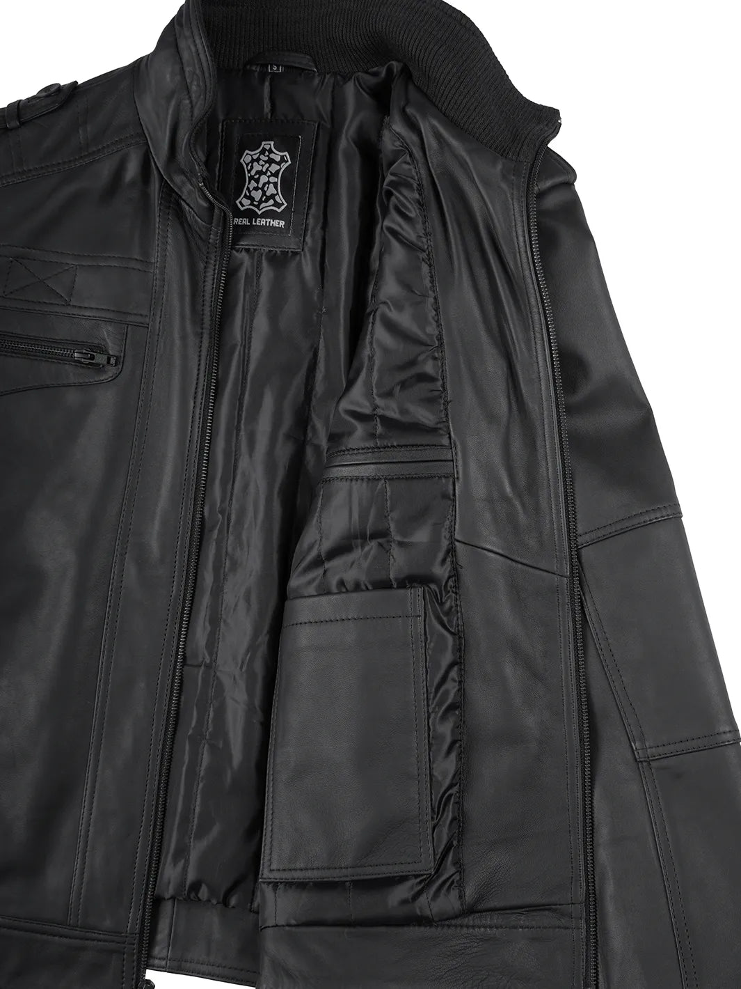 biker leather jacket mens 
