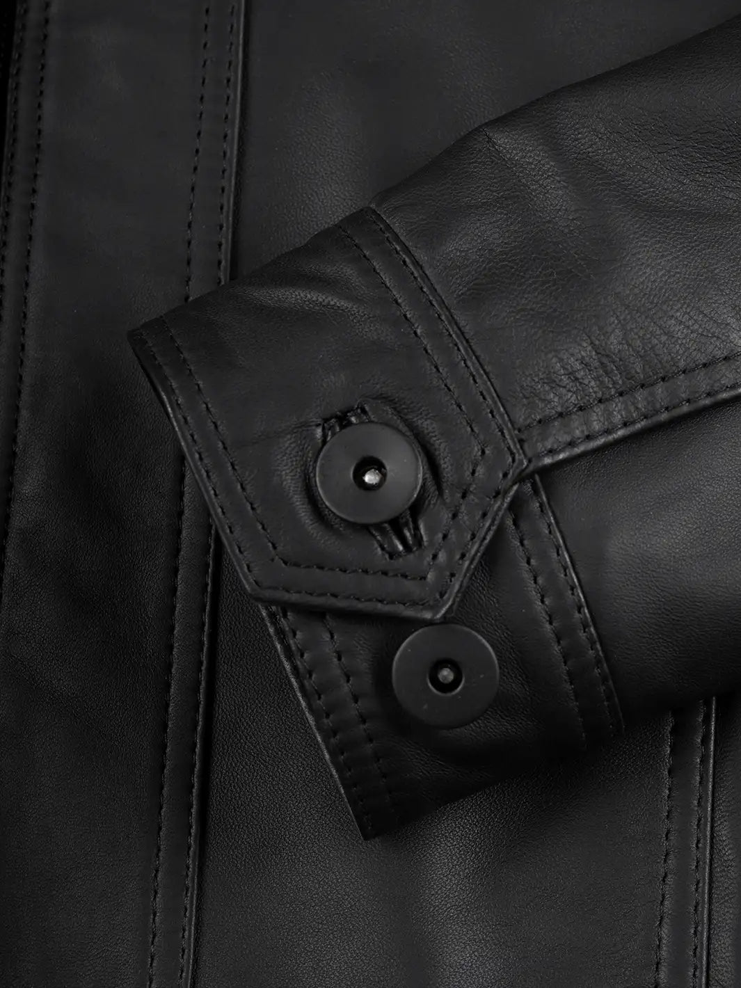 mens biker leather jacket features